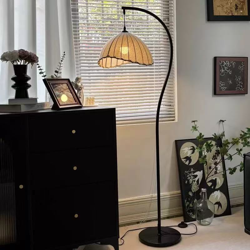 Amber Bloom Floor Lamp