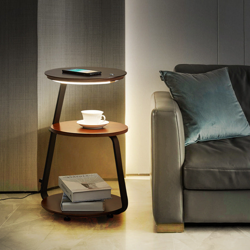 Eclipse Smart End Table with Wireless Charging Pad